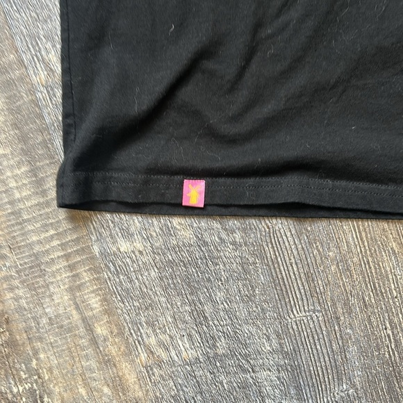 ✌️Dutch Bros Oversized Black T PINK “Whatever You’re..” XSMALL - Picture 7 of 8